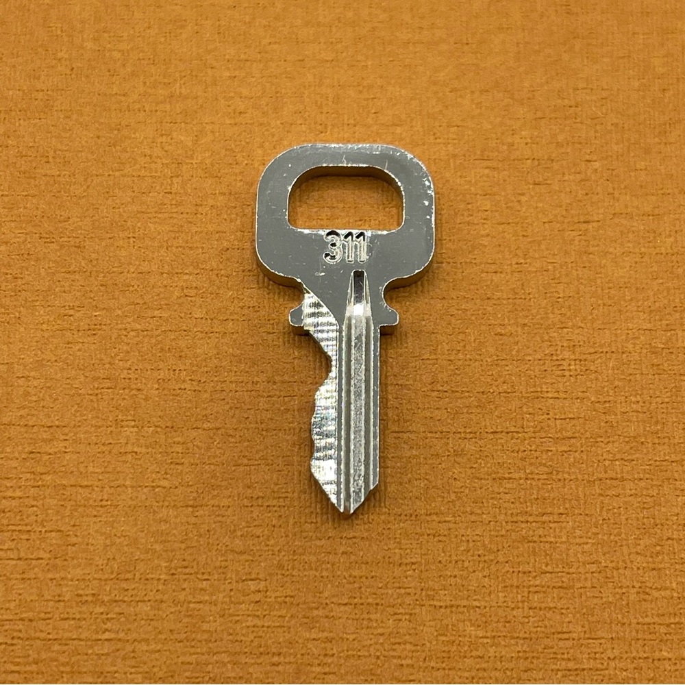 Louis Vuitton Silver Tone Cadena Key #311 For Speedy Alma Lock LV
